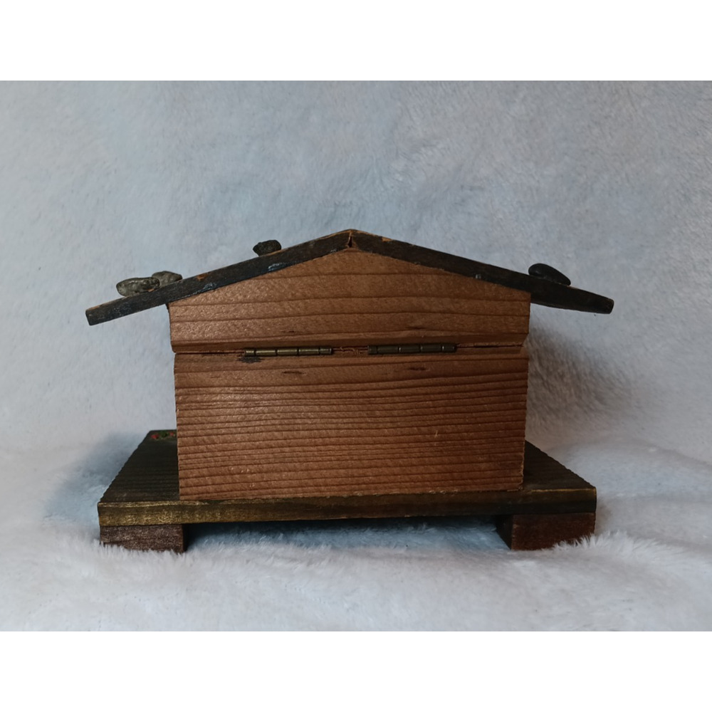 Vintage Montreux Swiss Musical Wooden Music Box Holiday Sound Collectible Décor - Picture 6 of 6